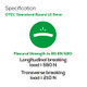 Siniat GTEC Standard Plasterboard Square Edge 2400 x 1200 x 12.5mm Siniat GTEC Standard Plasterboard Square Edge 2400 x 1200 x 12.5mm